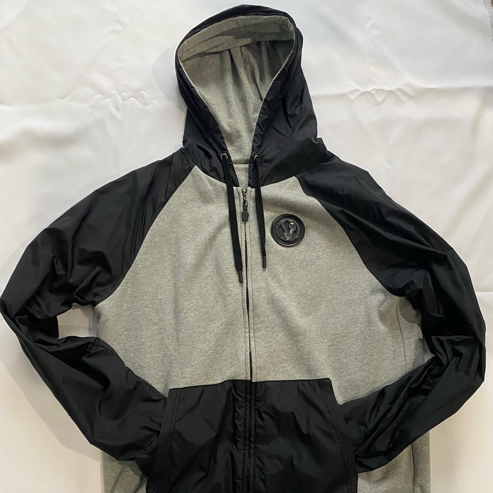 Authentic Versace jacket - black and grey